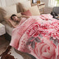 Manta Grande de Lujo con Estampado para Cama