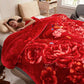 Manta Grande de Lujo con Estampado para Cama