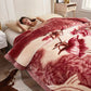 Manta Grande de Lujo con Estampado para Cama