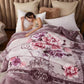 Manta Grande de Lujo con Estampado para Cama