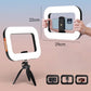 Luz de relleno LED recargable para selfies