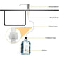 Kit de tubo extensor para dispensador de jabón de lavabo