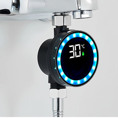 Termómetro digital LED para ducha
