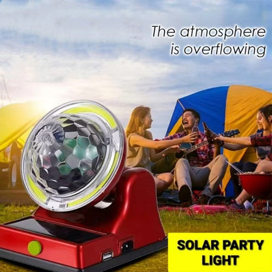 Luz solar recargable, versátil y multicolor