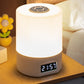 Lámpara LED para mesilla de noche con luz suave y cuidado ocular