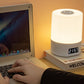 Lámpara LED para mesilla de noche con luz suave y cuidado ocular