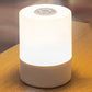 Lámpara LED para mesilla de noche con luz suave y cuidado ocular