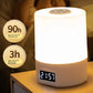 Lámpara LED para mesilla de noche con luz suave y cuidado ocular