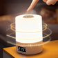 Lámpara LED para mesilla de noche con luz suave y cuidado ocular