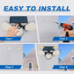 Luz solar con sensor y triple pliegue
