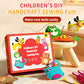 Kit de manualidades DIY para niños: diversión con la costura