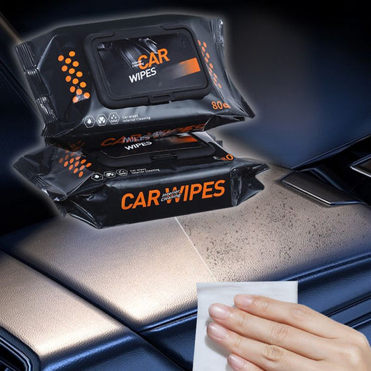Toallitas limpiadoras para el interior del coche