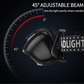 Linterna frontal LED recargable y ligera