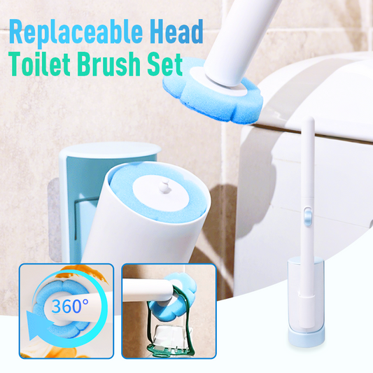 🚽 Limpieza sin contacto: cepillo de inodoro desechable, más higiénico y sin suciedad ✨