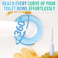 🚽 Limpieza sin contacto: cepillo de inodoro desechable, más higiénico y sin suciedad ✨