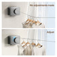 👕 Cuerda de ropa invisible, diseño extensible sin perforar, seca tu ropa fácilmente en balcón o baño! ✨