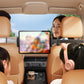🚗 Viajes más tranquilos｜Soporte extensible para tablet y móvil en el asiento trasero, estable y sin vibraciones