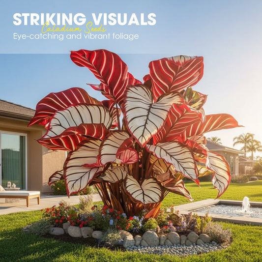 🌿🌿100 semillas de Caladium para plantar en interior y exterior