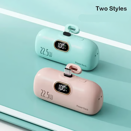 🔥Mini cargador portátil Power Bank de 5000 mAh para teléfono