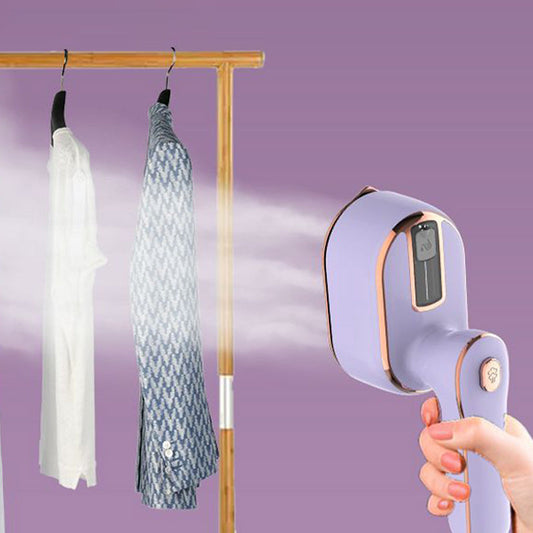 🧺 Plancha de Vapor Giratoria｜Seco + Vapor, Rápido y Seguro