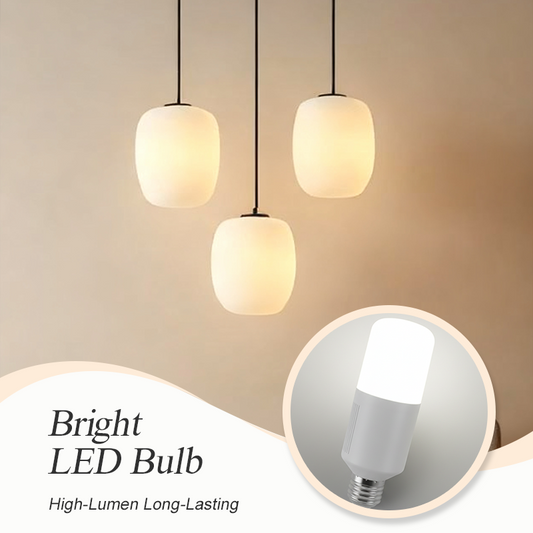 💡 Bombilla LED en forma de columna – casquillo E27, luz blanca o cálida