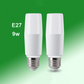 💡 Bombilla LED en forma de columna – casquillo E27, luz blanca o cálida