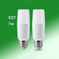 💡 Bombilla LED en forma de columna – casquillo E27, luz blanca o cálida