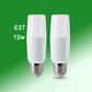 💡 Bombilla LED en forma de columna – casquillo E27, luz blanca o cálida