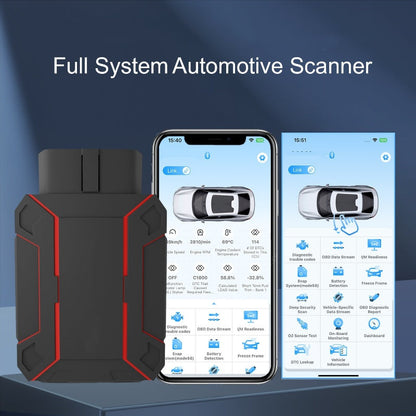 Escáner Bluetooth OBD2 completo para el sistema