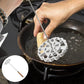 Molde para freír flores de aluminio con asa