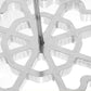 Molde para freír flores de aluminio con asa