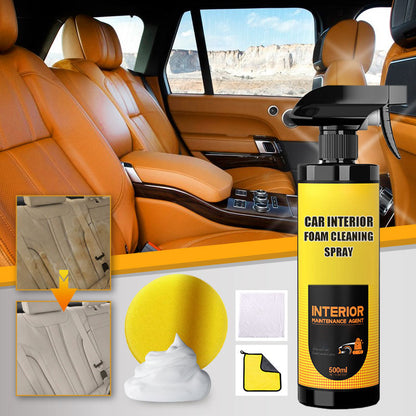 Spray limpiador de espuma para interiores de automóviles
