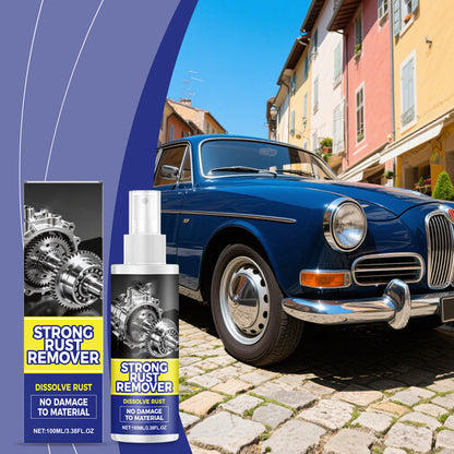 Spray quitarróxidos todoterreno potente para coches – Funciona en parachoques, escapes y molduras, elimina el óxido sin esfuerzo en minutos